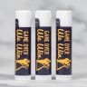 White Flavored Beeswax Lip Balm with One Imprint Color - Lip Balm
