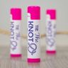 Hot Pink Flavored Beeswax Lip Balm with One Imprint Color - Lip Balm