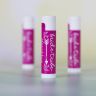 White Custom SPF 15 Beeswax Lip Balms with One Imprint Color - 