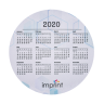Full Color 2020 Calendar Circle Mouse Pads - Mouse Pad