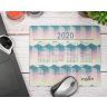 1 - Full Color 2020 Calendar Rectangle Mouse Pads - Mouse Pad