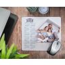 1 - Full Color 2020 Calendar Rectangle Mouse Pads - Computer Accessories