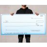 22 x 48 Inch Large Check_Blue - Oversized Checks