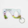 Full Color No Touch Acrylic Key Chain - Shape 2 - No Touch Multi Tool
