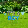 It's A Boy Yard Letters - 