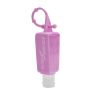 Custom Silicone Bottle Holders for 1oz Hand Sanitizers - Pink - 