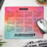 Full Color 2021 Calendar Rectangle Mouse Pads - Calendar Custom Made