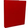 1.5 Inch Round 3-Ring Binder with Pockets_Maroon - Pockets