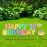 02_Pre-Packaged Happy 13th Birthday Yard Letters - Birthday