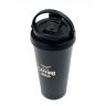 02_17 Oz. Laser Engraved Travel Coffee Tumblers With Handle - Tumbler