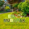 Pre-Packaged Eid Mubarak Yard Letters - Happy Eid
