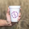 12 Oz. Foam Cups_Custom - Foam Cup
