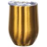 12 Oz. Laser Engraved Stainless Steel Wine Tumblers Gold Blank - Laser Engraved