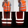 02_Safety Reflective Vest With Pockets - Safety Vest

