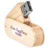 Custom Wood Swivel USB Flash Drives - Presentation