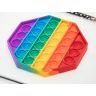 Custom Laser Engraved Silicone Push Pop Bubble Fidget Toys - Stres