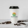 Custom Premium Embossed White Cup Sleeves - Paper Cup Sleeves