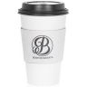 Custom Traditional White Cup Sleeves - Paper Cup Sleeves