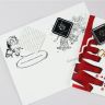 Christmas Card Clipped With Customized Chocolates - 