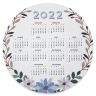 02Full Color 2022 Calendar Circle Mouse Pads - Calendar