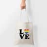 LGBTQ Pride Everyday Cotton Tote Bags - Budget