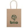 8 x 10.5 Inch Eco Shopper Mini Paper Gift Bags - Environmentally Friendly Products