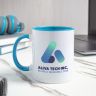11oz Two Tone Full Color Mugs - Coffee Cups

