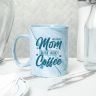 11oz Marble Coffee Mugs - Blue - Coffee