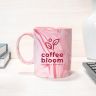 11oz Marble Coffee Mugs - Pink - Ceramic Mugs