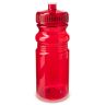 20 Oz Translucent Sports Water Bottles - Translucent Red - Water Bottle