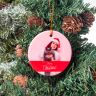 Full Color Ceramic Christmas Ornament - Ornaments