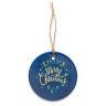 Full Color Ceramic Christmas Ornament - Holiday Ornaments