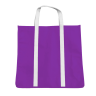 Purple - White - Tote
