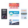 Business Card Magnets - Square Corner - Full Color Business Card Magnets