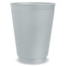 16oz Frosted Stadium Cups - Frosted Silver - 