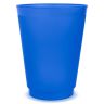 Blank 16oz Frosted Stadium Cups - Frosted Blue - 