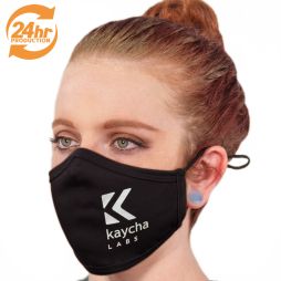Custom RUSH Production Adjustable Fabric Face Masks