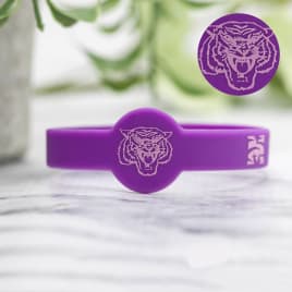 1/2 Inch Embossed Figured Wristbands