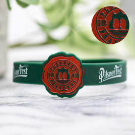 1/2 Inch Ink Injected Figured Wristbands