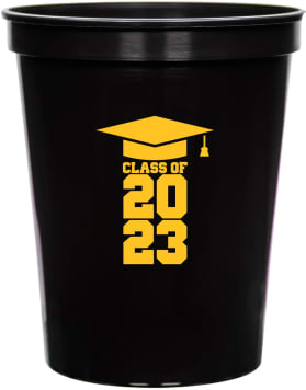 Personalized Cheers To The Graduate Stadium Cups
