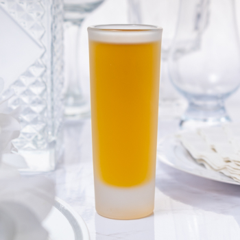 2oz BLANK Frosted Tall Shooter Glass