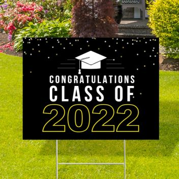Congratulations Class of 2022 Yard Signs