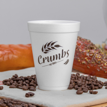 Custom 12 Oz. Foam Cups