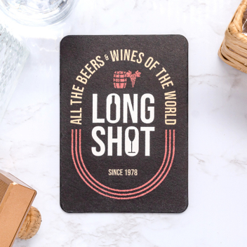 Pulpboard Coasters - 3 7/8" x 5 3/8" Rectangle