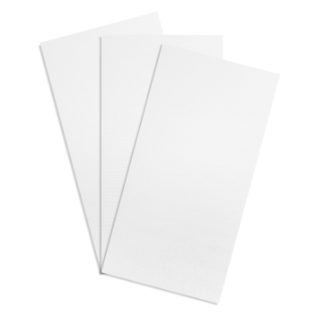 Unsewn White Can Sleeves for Sublimation Printing - Pack of 10pcs