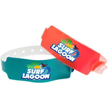 Custom Wide Vinyl Wristbands