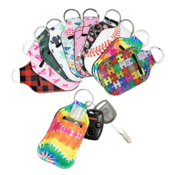 In Stock Neoprene Hand Sanitizer Holders