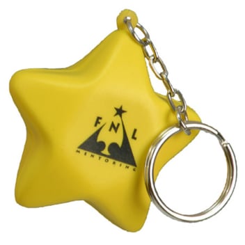 Star Key Chain Stress reliever