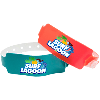 Custom Wide Vinyl Wristbands