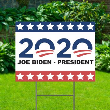 2020 Joe Biden President Political Yard Signs